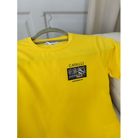 T-shirt chłopięcy Roberto Cavalli